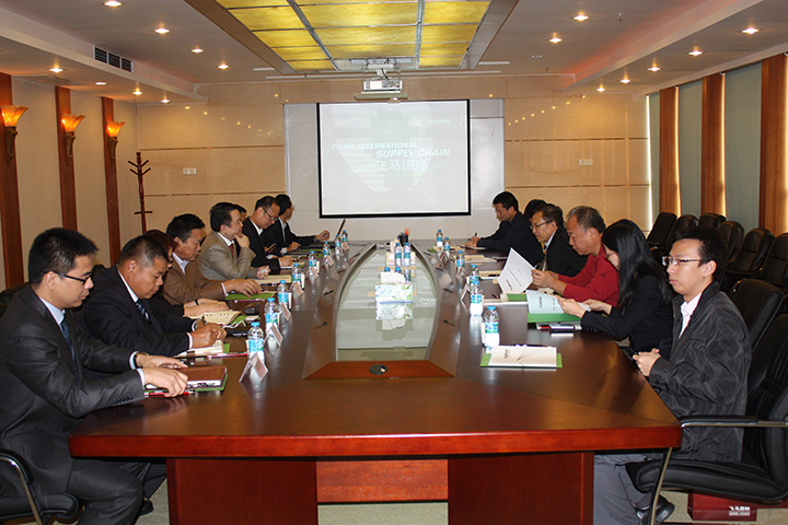 张思平调研飞马国际